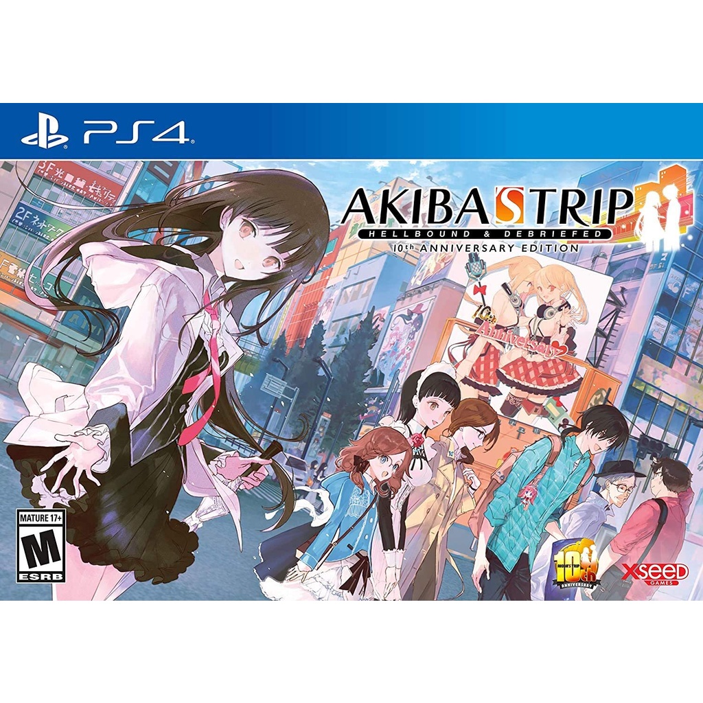 Đĩa Game PS4 - Akiba's Trip: Hellbound &amp; Debriefed - 10th Anniversary Edition Hệ US