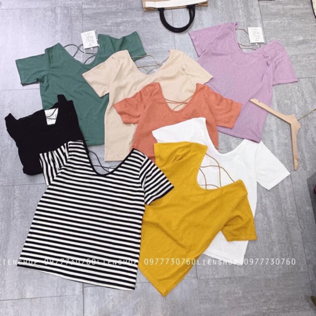 ÁO PHÔNG NỮ ĐAN DÂY