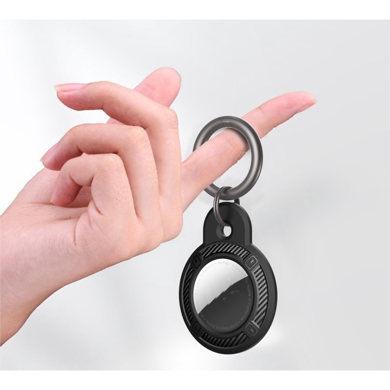 Case Vỏ cho Airtag Tracker TPU Kèm Khóa