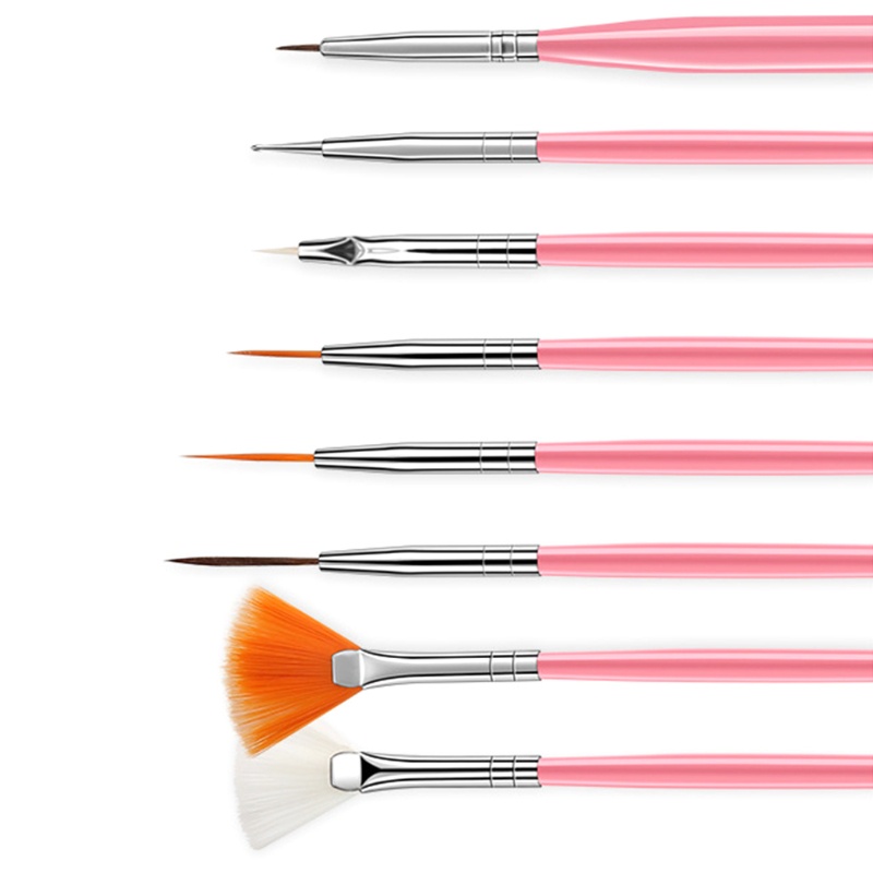 Set Cọ Vẽ Trang Trí Móng Tay Nghệ Thuật Kèm Bút Chấm Bi