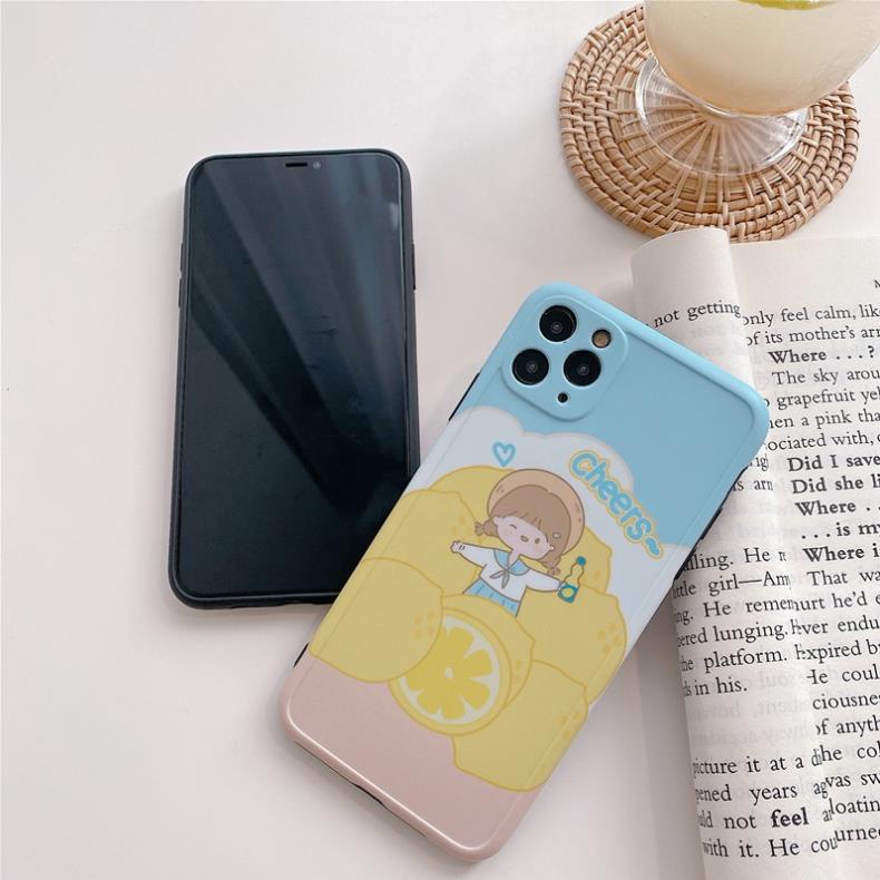Ốp lưng iphone Lemon Peach Girl IMD 6/6plus/6s/6s plus/6/7plus/8plus/x/xs/xsmax/11/11pro/11 promax DT06- Dino Case