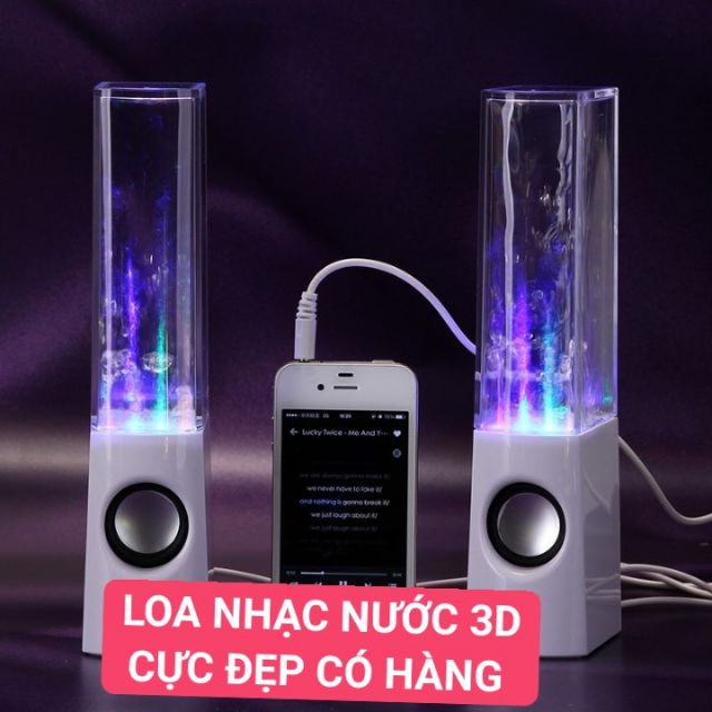 LOA NHẠC NƯỚC 3D siêu đẹp siêu sống động