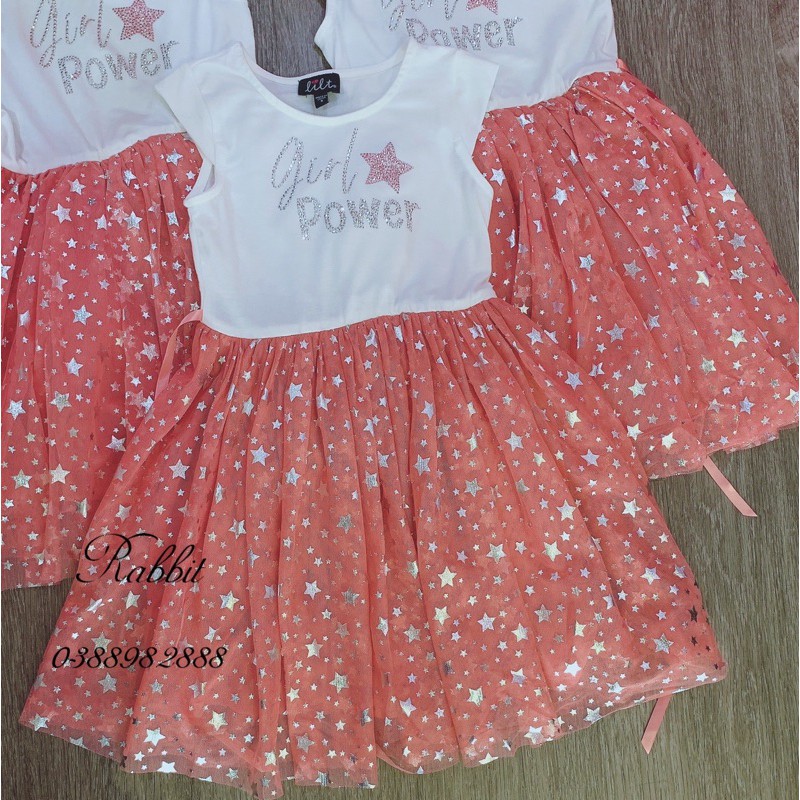 Váy Pink chân váy tutu - RABBITSHOP