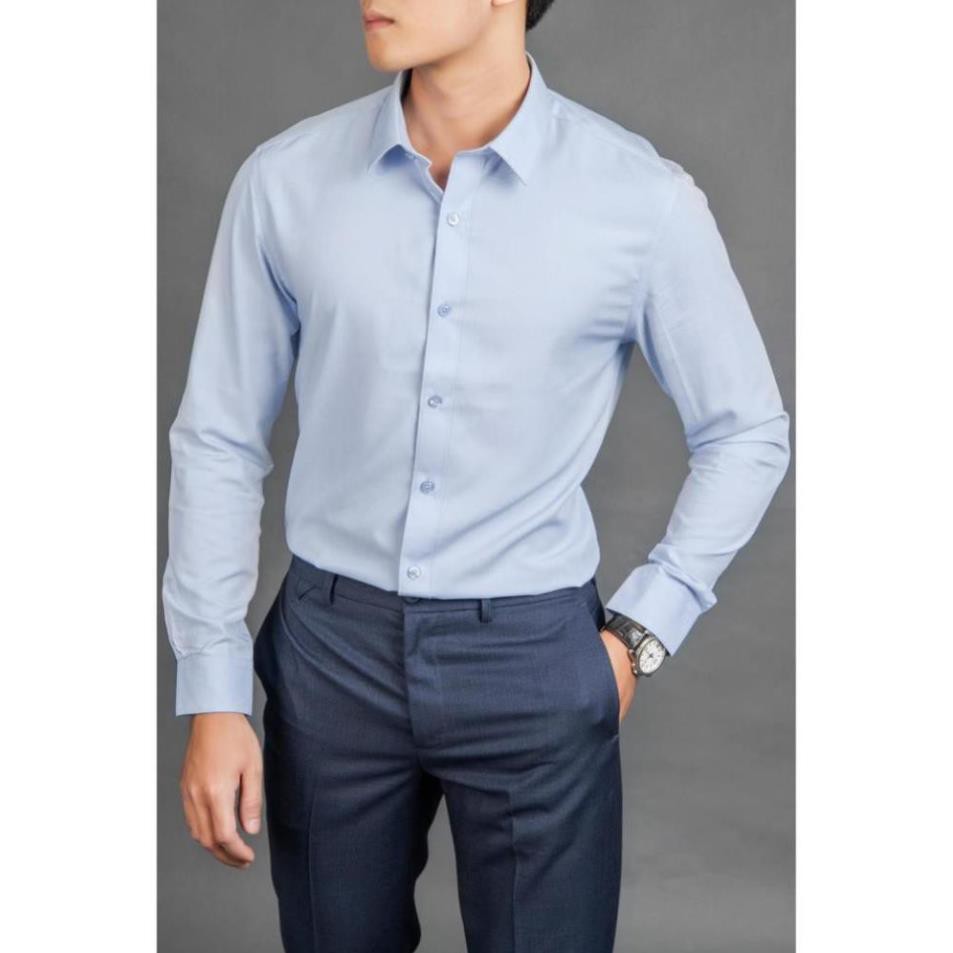[ĐỒ ĐẸP - GIÁ TẬN GỐC] Áo sơ mi nam dài tay cổ bẻ vải cotton lụa thái chống nhăn chống xù cực sang trọng mát mịn | BigBuy360 - bigbuy360.vn