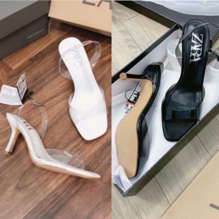 Sandal zara quai trong xuất dư fullbox tag mác