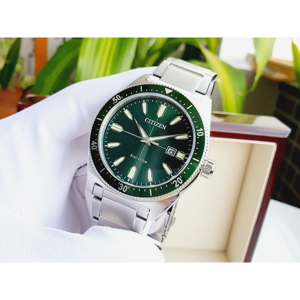 Đồng Hồ nam chính hãng Citizen Eco-Drive AW1598-70X - Máy quartz pin năng lượng ánh sáng - Kính cứng