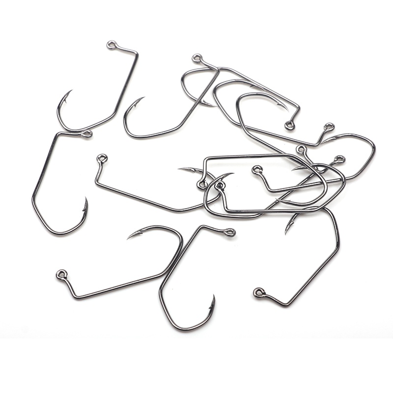 Set 50 Lưỡi Câu Chữ V Màu Đen 90 Độ Size 2# 4#