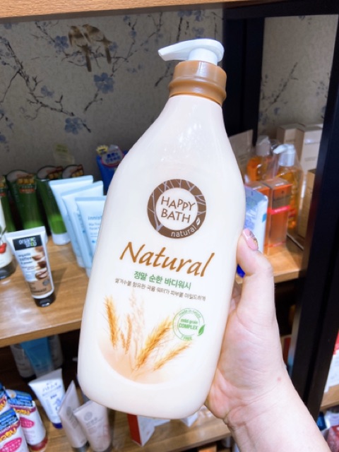 Sữa Tăm Happy Bath Natural Body Wash 900ml | BigBuy360 - bigbuy360.vn