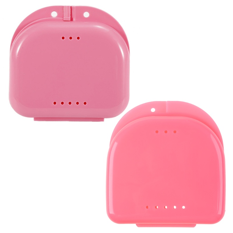 Hộp Đựng Răng Giả Có Lỗ Thông Gió Tiện Dụng