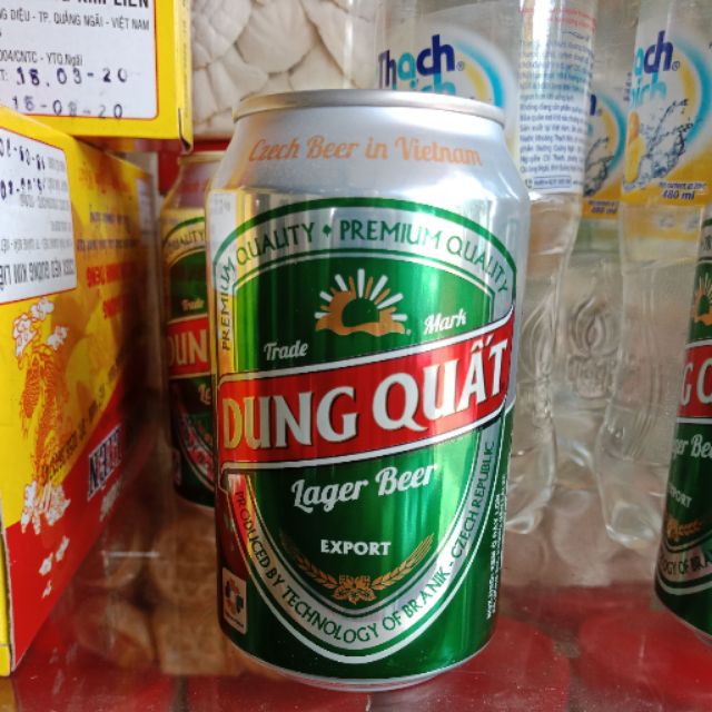 Bia Dung Quất Lon