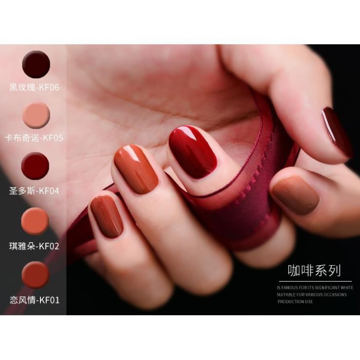 Sơn Gel Kaniu set 3 bền màu cực kì mướt 12ML Dành cho tiệm nail chuyên nghiệp