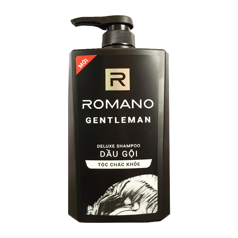 Dầu gội Romano GENTLEMAN cho tóc chắc khỏe chai 650ml