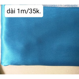 Vải phi bóng , chất đẹp, khổ 1m4.(1m/35k)