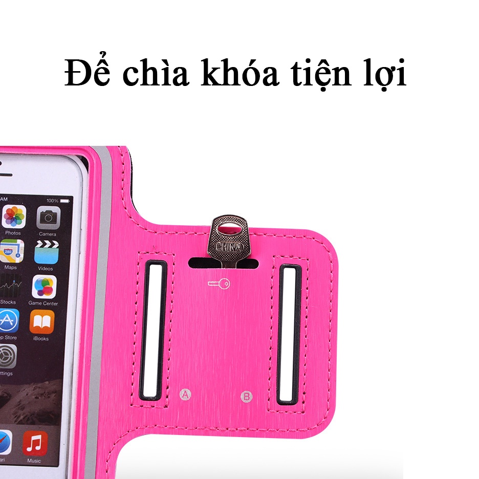 Bao Đeo Tay Điện Thoại Chạy Bộ Thể Dục Siêu Mỏng Nhẹ