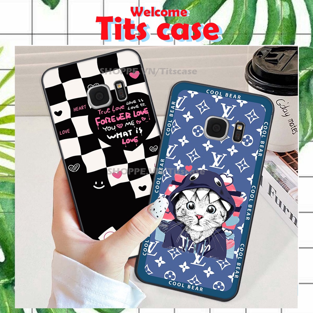 Ốp lưng Samsung Galaxy S7 / S7 EDGE in hình GẤU K@WS- BE@R COOL-CỰC XINH-RẺ-BỂN -ĐẸP