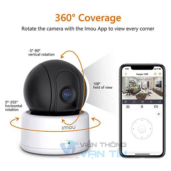 Camera IP WIFI 720P DAHUA DH-IPC-A12IP CHÍNH HÃNG