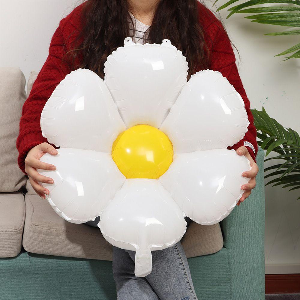 1 Bong Bóng Nhôm Hình Hoa Trang Trí Tiệc Sinh Nhật Thời Trang
