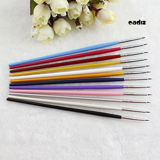 [Hàng mới về] Set 12 Cọ Vẽ Móng Tay Chuyên Nghiệp