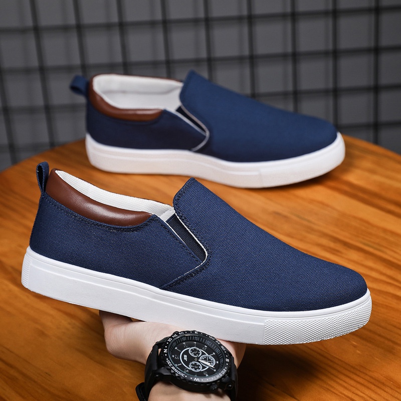 Giày Vải Canvas Thời Trang Cho Nam, Size 39-47