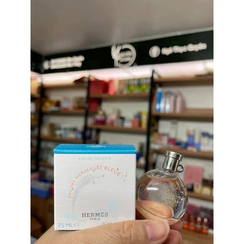 [Auth] Nước hoa mini Eau Des Merveilles Bleue 7.5ml 🌸 thanh mát trẻ trung | Thế Giới Skin Care