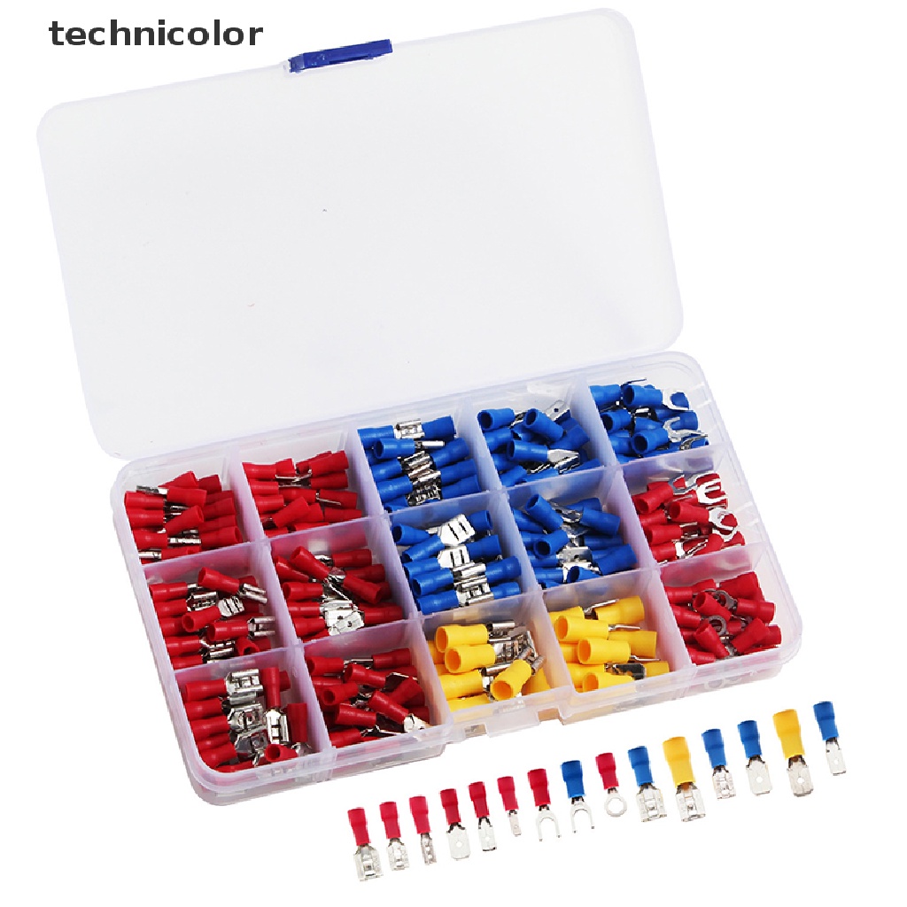 Set 280 Đầu Nối Dây Điện Cách Điện Nhiều Kỹ Thuật