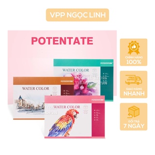 Sổ Vẽ Màu Nước Potentate Chuyên Dụng