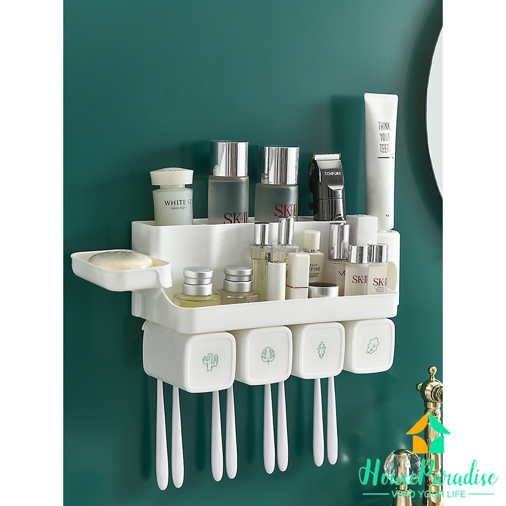 Giá để xà phòng và bàn chải đánh răng gắn tường tiện lợi chất lượng cao