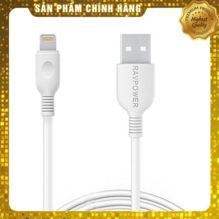 [Hàng Chính Hãng - Bảo Hành 15 tháng] - Cáp Lightning RAVPower có MFI dài 0.9m (LC010-0.9M)