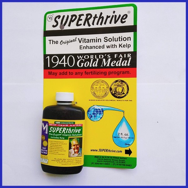 Siêu phẩm Superthrive 60ml-Mỹ kích thích TĂNG TRƯỞNG CHO LAN- CHUYÊN DÙNG CHO LAN, CAM, QUÝT, BƯỞI