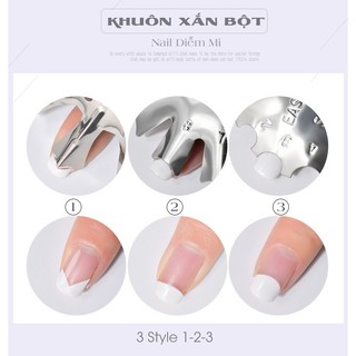 Khuôn xắn bột làm móng