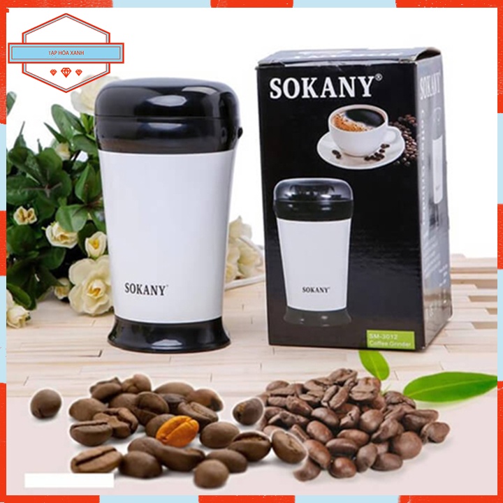 [Mã ELHADEV giảm 4% đơn 300K] Máy Xay Bột Khô Đa Năng Máy Xay Cafe Sokany SM 3012 Cao Cấp Tạp Hóa Xanh