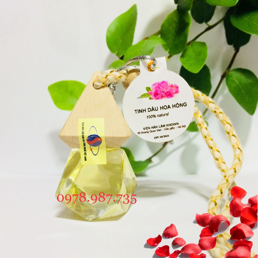 Tinh dầu hoa hồng đậm đặc nguyên chất cao cấp Viện Hàn lâm KH&CN Việt Nam