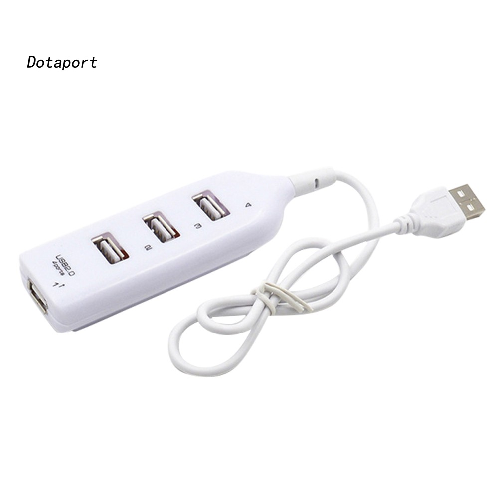 Bộ Chia 4 Cổng USB 2.0 Mini Cho Macbook Laptop