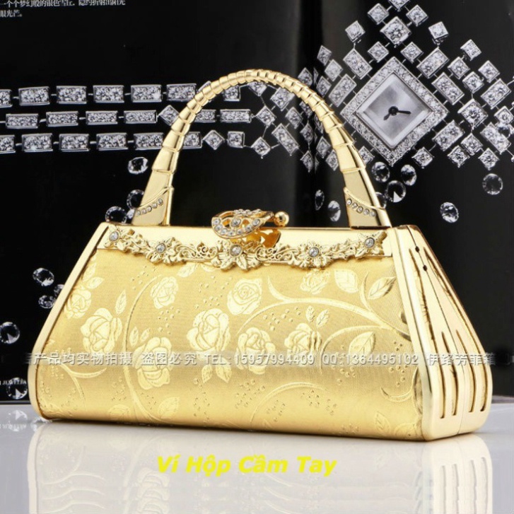 [Lỗi Nhẹ] SALE Túi Xách Nữ - Clutch Đi Tiệc (TX-LOI-126-4)