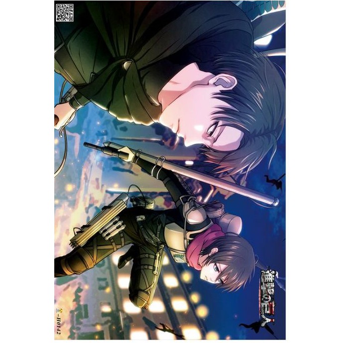 [Giấy Xịn] Set 8 tấm tranh poster A3 Attack on Titan anime siêu chất