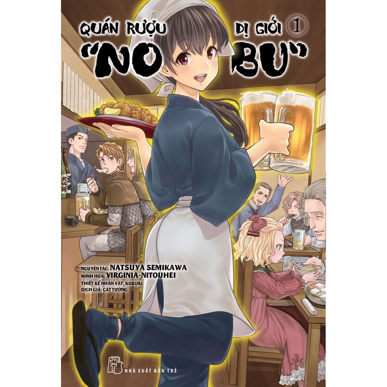 Truyện tranh NXB Trẻ - Quán rượu dị giới "Nobu" (Combo Tập 1+2+3+4)