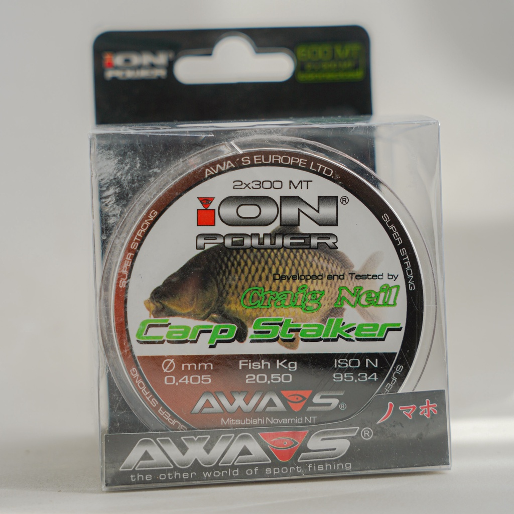 Cước Nhật Cá Ion power Carp Stalker 600m - cước carp stalker