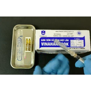 Hộp 100 bơm tiêm Xilanh 1ml Vinahankook 1ml/5ml/10ml