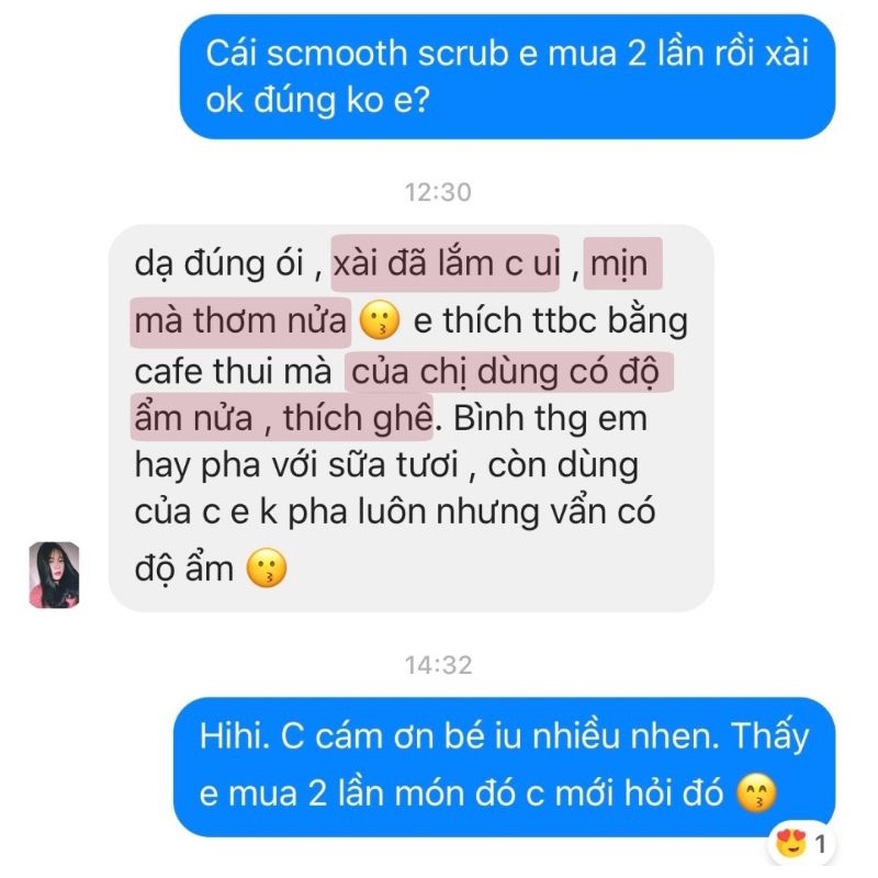 SMOOTH SCRUB / CÀ PHÊ CƠM DỪA HANDMADE