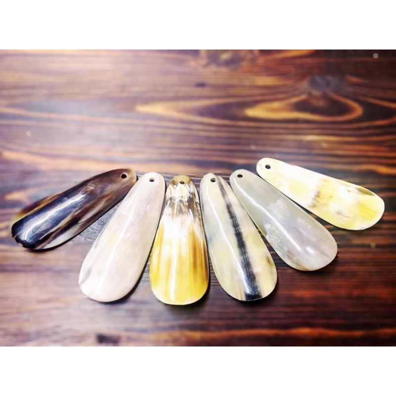 Shoe Horn Shoes Up - Đón gót, cây xỏ giày Sừng tự nhiên chế tác thủ công