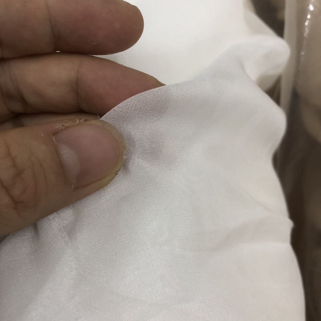 Vải Voan Tơ Mỏng, Tơ Ngọc Trai  Ánh Nhũ Loại Đẹp Khổ Vải 1.5m