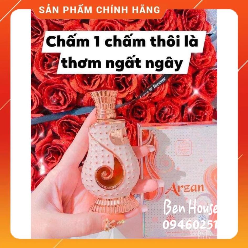 Tinh Dầu Nước Hoa Dubai Arzan Naseem Nội Địa Chính Hãng Cao Cấp Cho Nữ Unisex Mùi Thơm Bán Chạy Nhất TP HC | BigBuy360 - bigbuy360.vn
