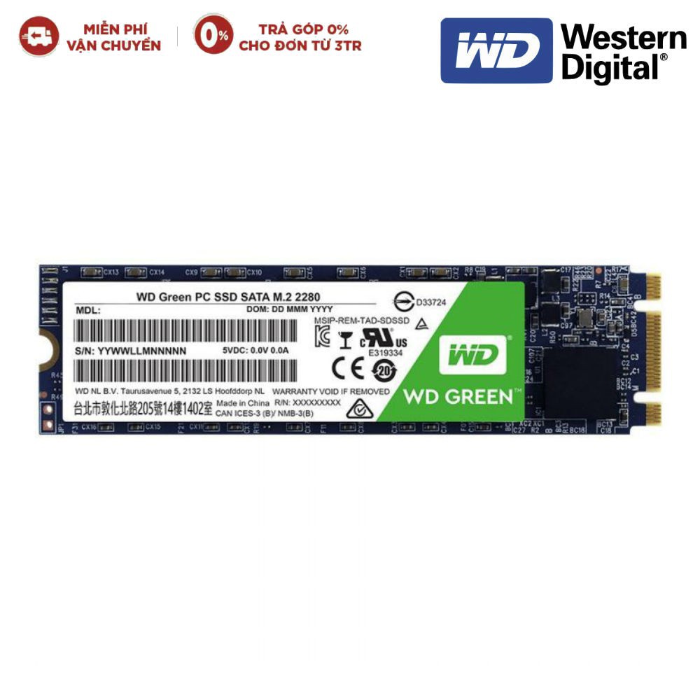 Ổ cứng SSD Western Digital WD Green 240GB M.2 2280 SATA 3-WDS240G2G0B