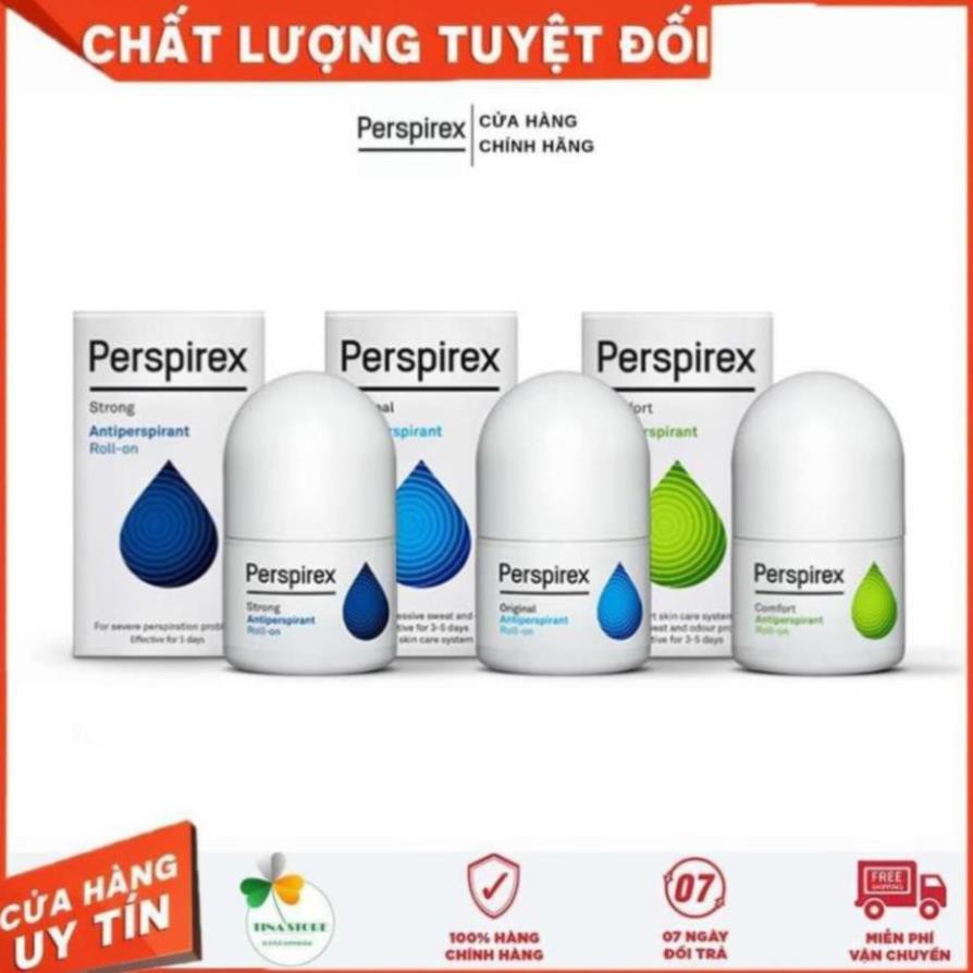 [Chính Hãng] Lăn Khử Mùi Perspirex - Lăn Nách Ngăn Tiết Mồ Hôi Hiệu Quả, Khử Mùi Hôi Triệt Để