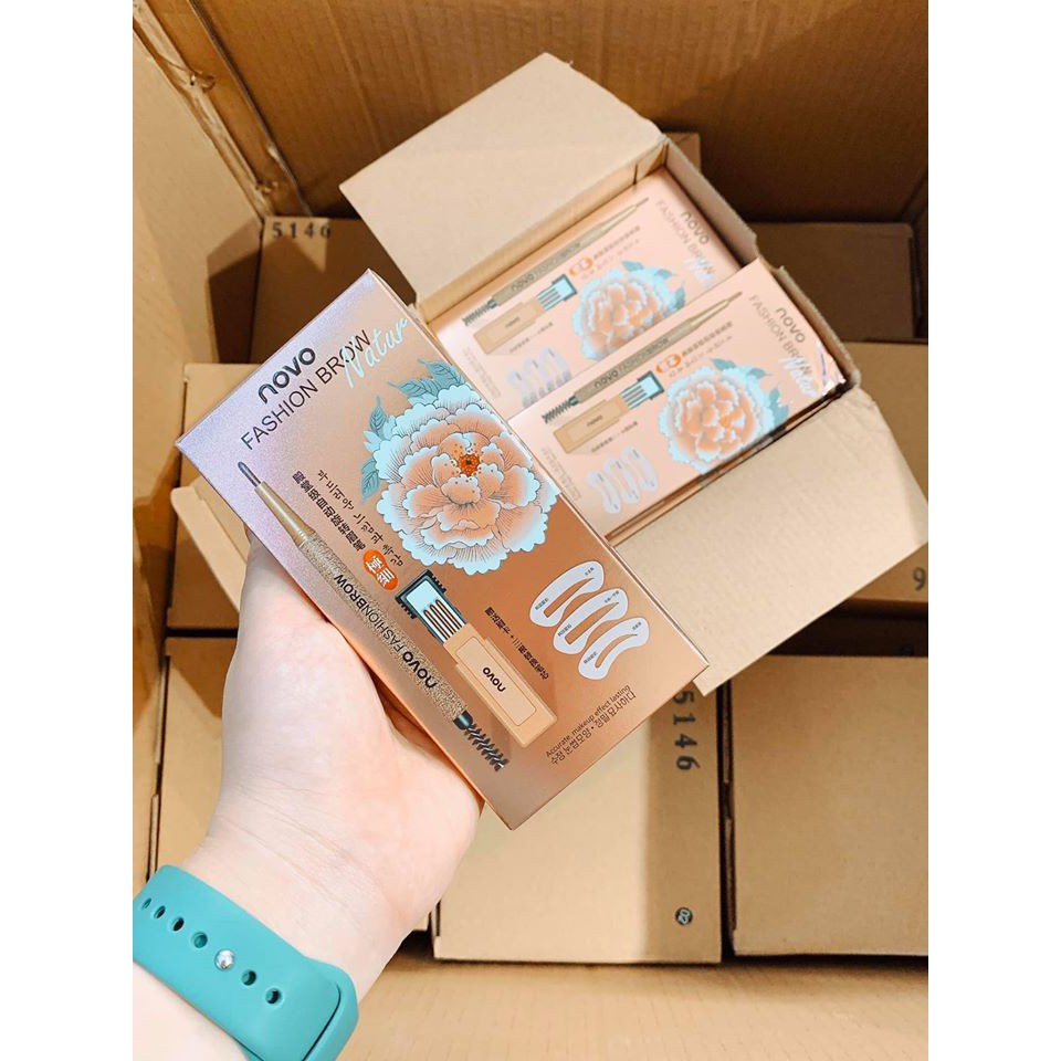 CHÌ KẺ MÀY 2 ĐẦU KÈM HỘP CÓ 3 NGÒI CHO BẠN NỮ CÓ ẢNH THẬT | BigBuy360 - bigbuy360.vn