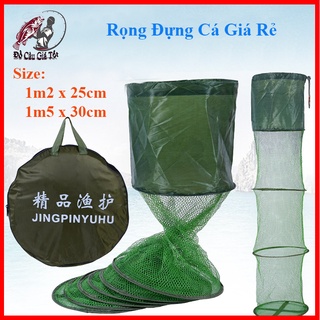 [Chất Lượng] Rỏ Đựng Cá, Rọng Đựng Cá, Túi Đựng Cá 30cmx1m5 Cao Cấp