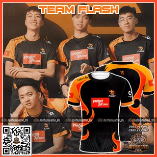 Áo thun đấu Team Flash LMHT mới nhất - Shop AoThunGameVn