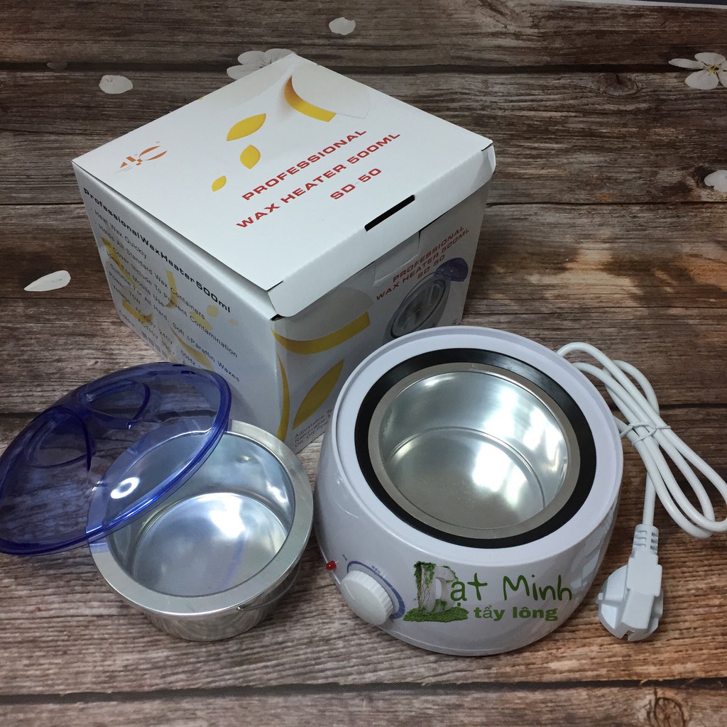 Bộ sáp wax nóng cứng + nồi wax điện, wax tẩy lông tận gốc, tẩy lông hiệu quả cả với vùng lông bikini. | BigBuy360 - bigbuy360.vn