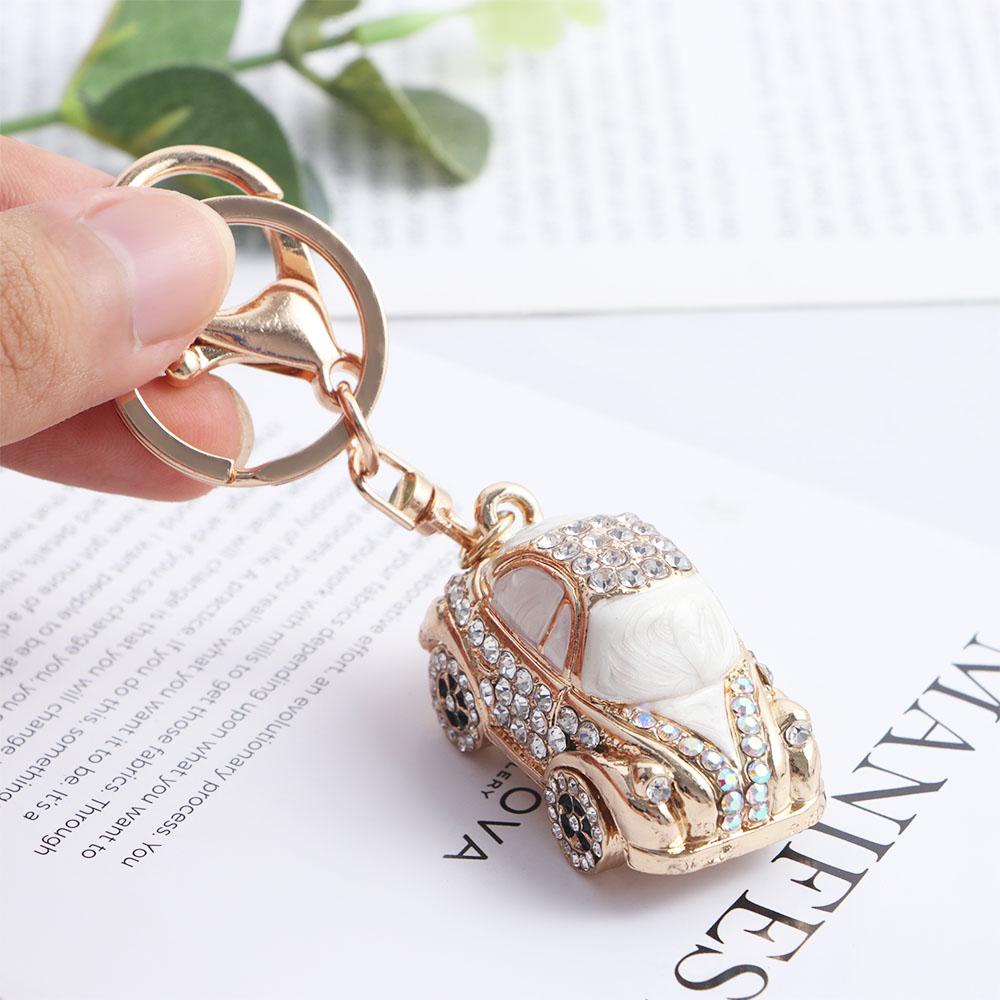 PATRICIA Móc Chìa Khóa Xe Hơi Họa Tiết Bọ Rùa Hoạt Hình Sáng Tạo Chất Lượng Cao