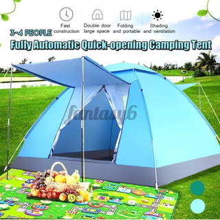 Lều Cắm Trại Chống Thấm Nước Cho 3-5 Người